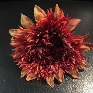 Pier 1 Faux Flower Napkin Ring Set